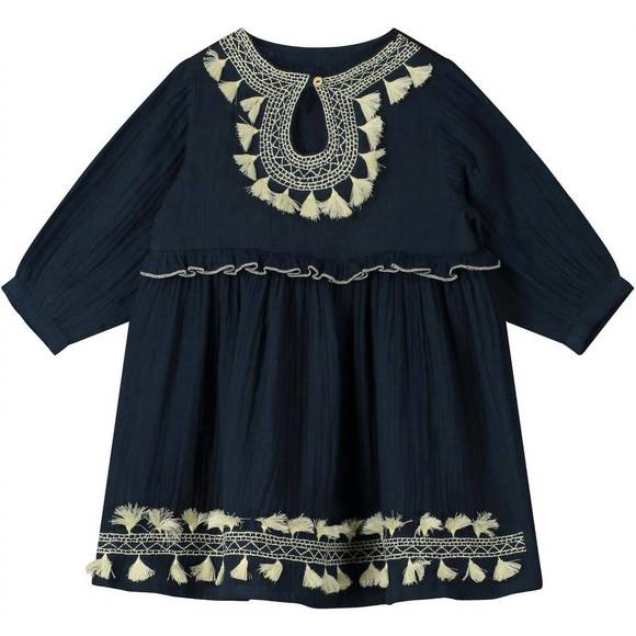 Poppet & Fox Ruffled Dress with Tank Bodice main image 1